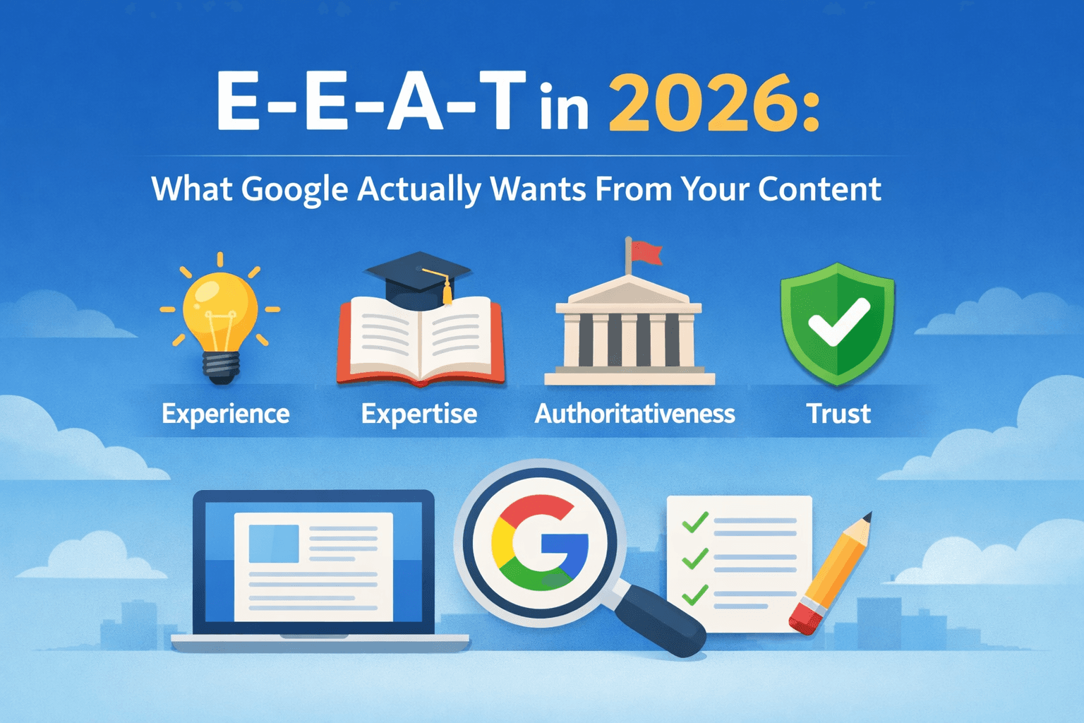 E-E-A-T in 2026: What Google Actually Wants From Your Content