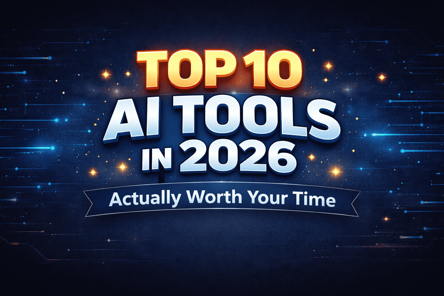 Best AI Tools in 2026: Free & Paid Picks That Work