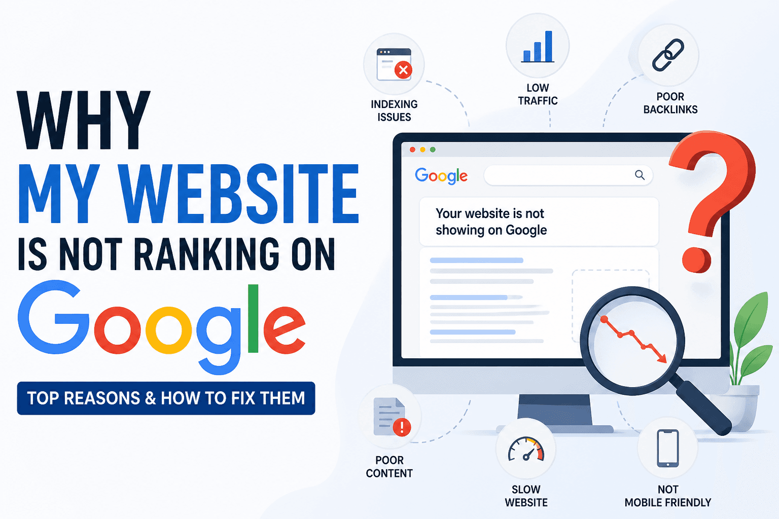 Why My Website Is Not Ranking on Google — Complete Troubleshooting Guide